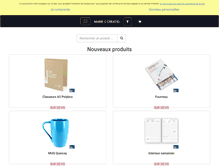 Tablet Screenshot of marie-c-creation.com